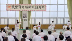 開設35周年記念行事 子供クラス　白•桃•赤•橙